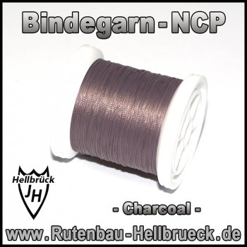 Bindegarn Nylon - NCP - Charcoal - Vorfixiert -A-